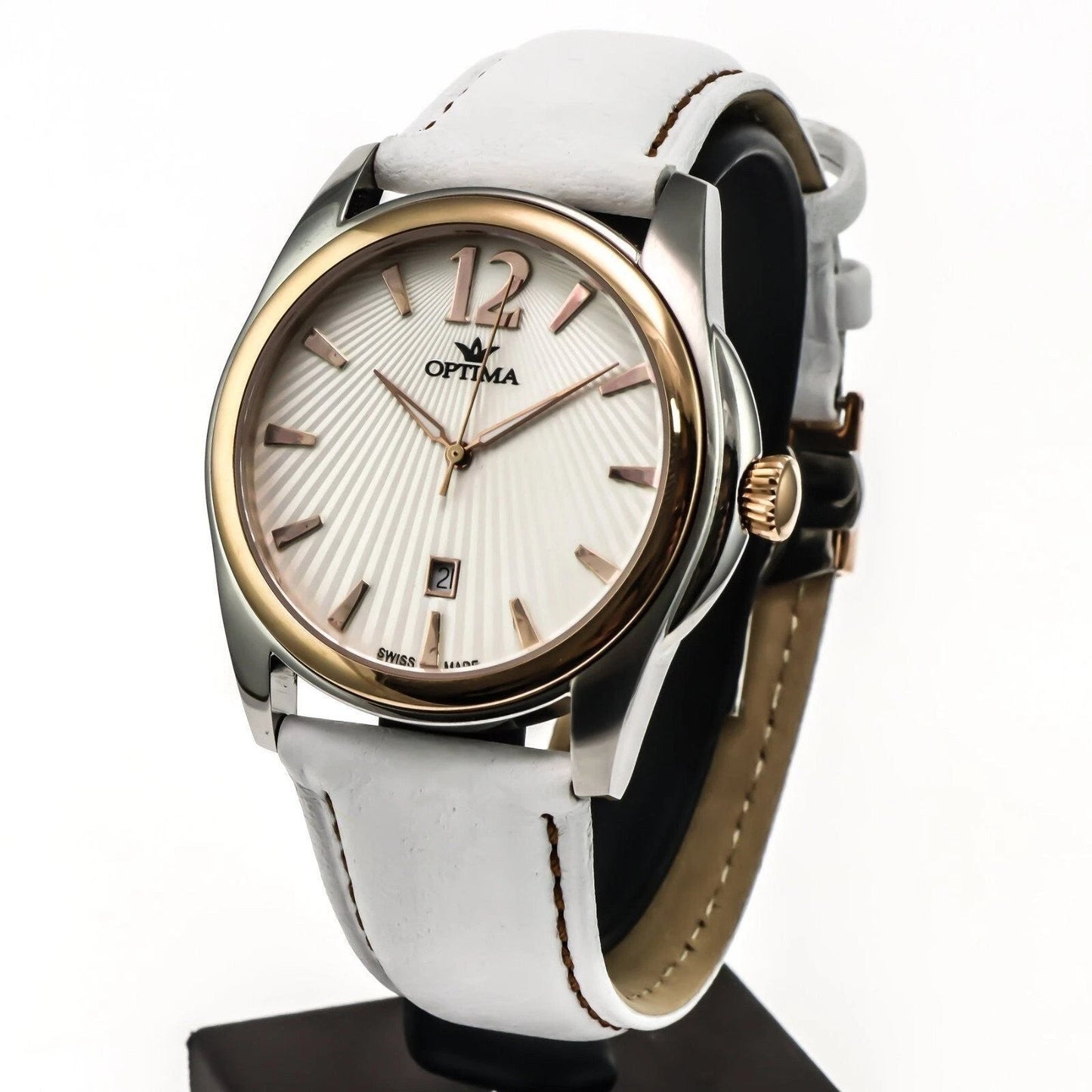 Optima • Swiss Watch • Stainless Steel • 44mm • Quartz • 3ATM • OSM247