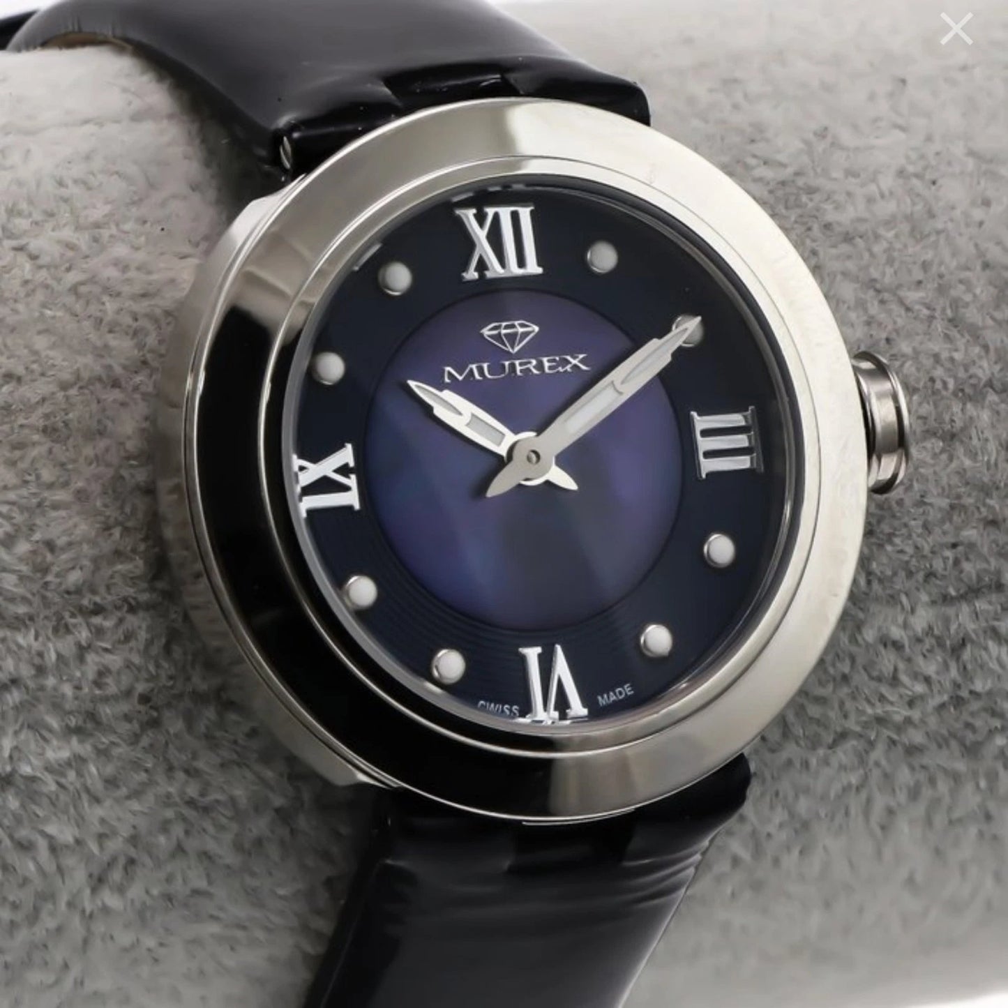 Murex Swiss Watch 35mm Blue Stainless Steel Swiss ETA Quartz 5ATM MUL534
