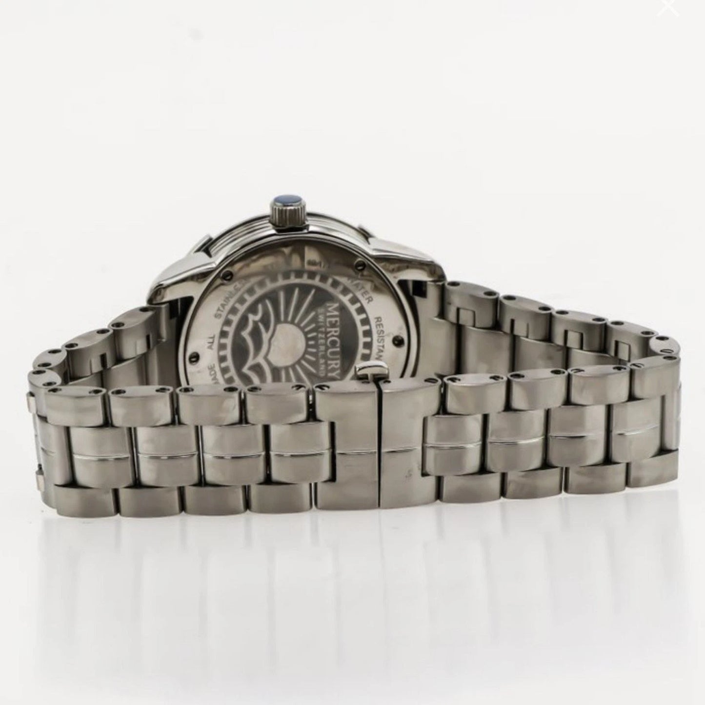 Mercury Swiss Watch Women's Stainless Steel Quartz 38.5mm 10ATM ME10240