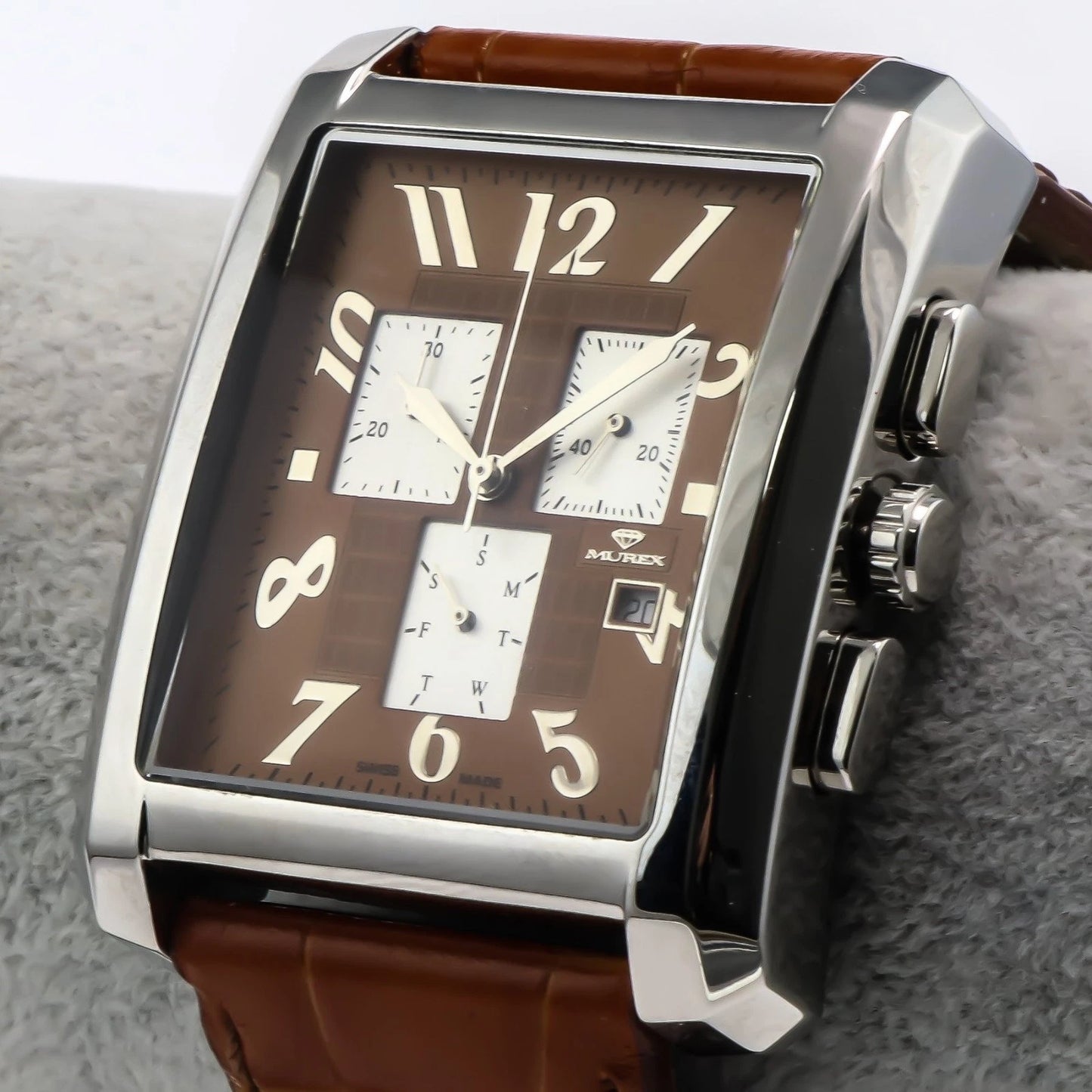 Murex Swiss 41x47mmStainless Steel Quartz Chronograph Watch ISX673