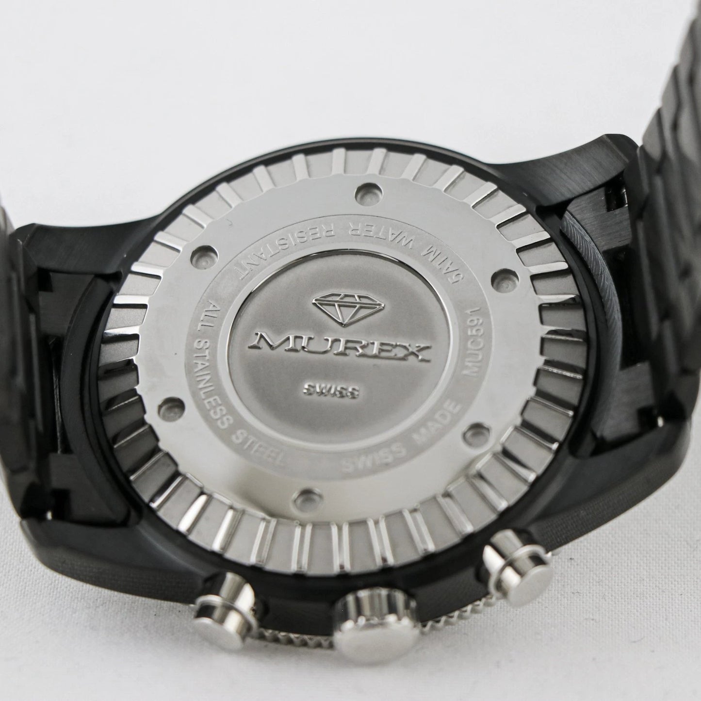 Murex • Swiss Chronograph Watch • Bi Color Stainless Steel • 44.5mm • MUC591