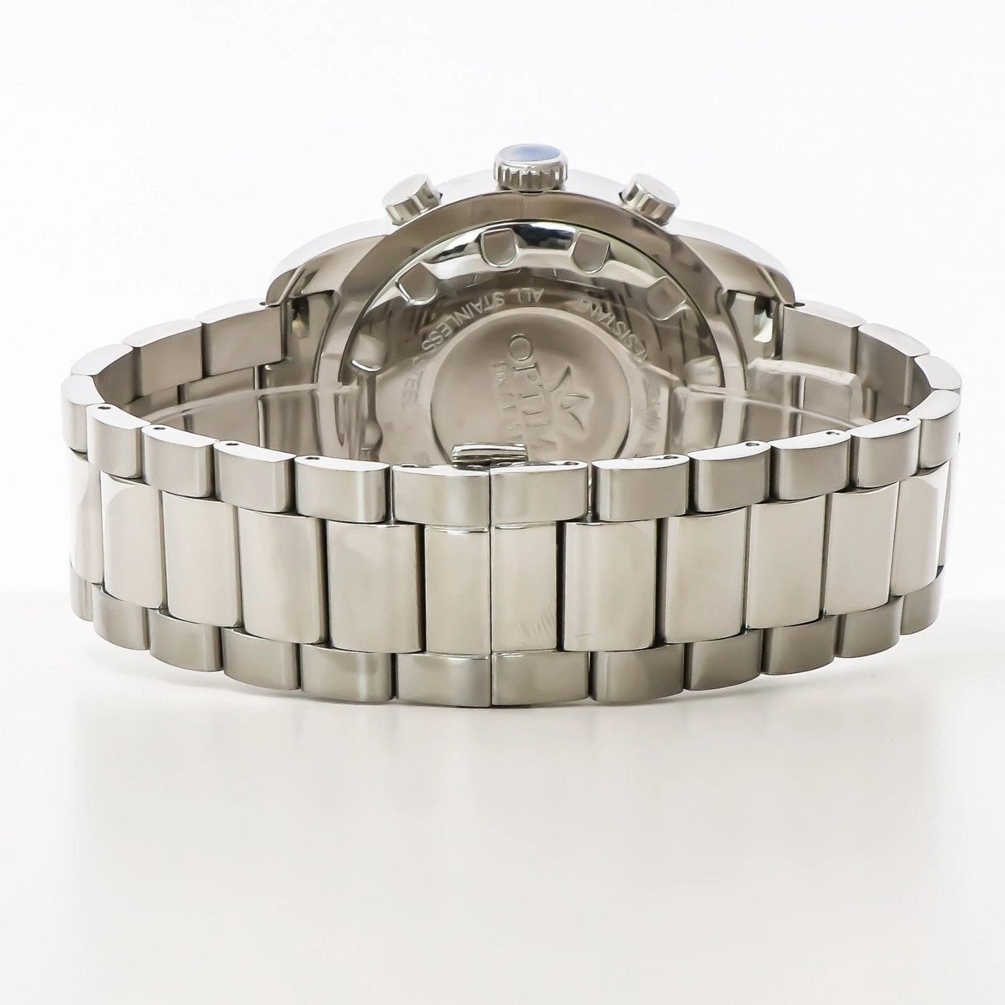 Optima • Swiss Chronograph Watch • Stainless Steel • Quartz • 45.5mm • OSC328