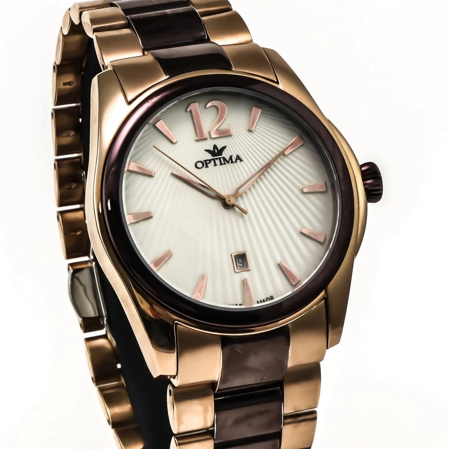 Optima • Swiss Watch • Stainless Steel • 44mm • Quartz • 3ATM • OSM247