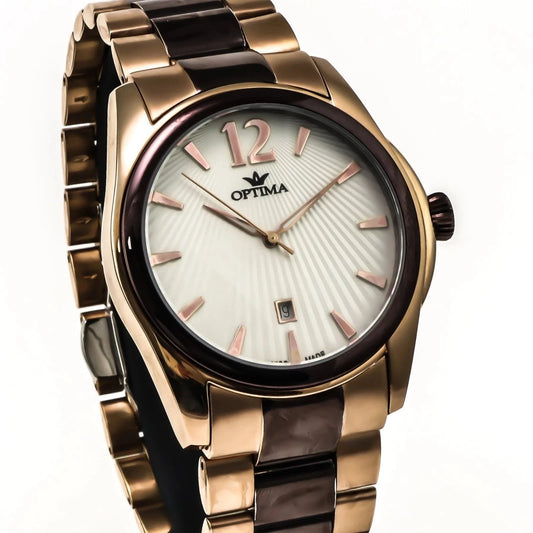 Optima • Swiss Watch • Stainless Steel • 44mm • Quartz • 3ATM • OSM247