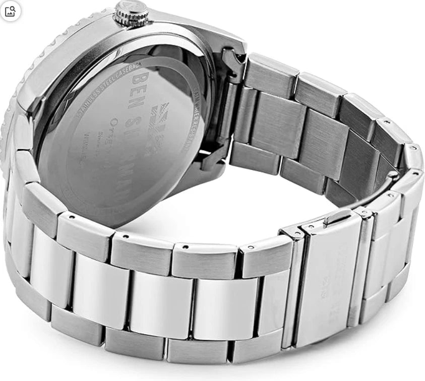 Ben Sherman Men Watch • Ronnie Diver • 45mm • Quartz • 3ATM • WB037ESM