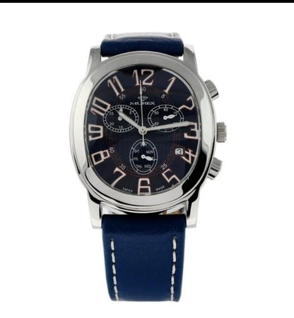 Murex Swiss Chronograph Watch ISC701-SL-9 Day Date Oval