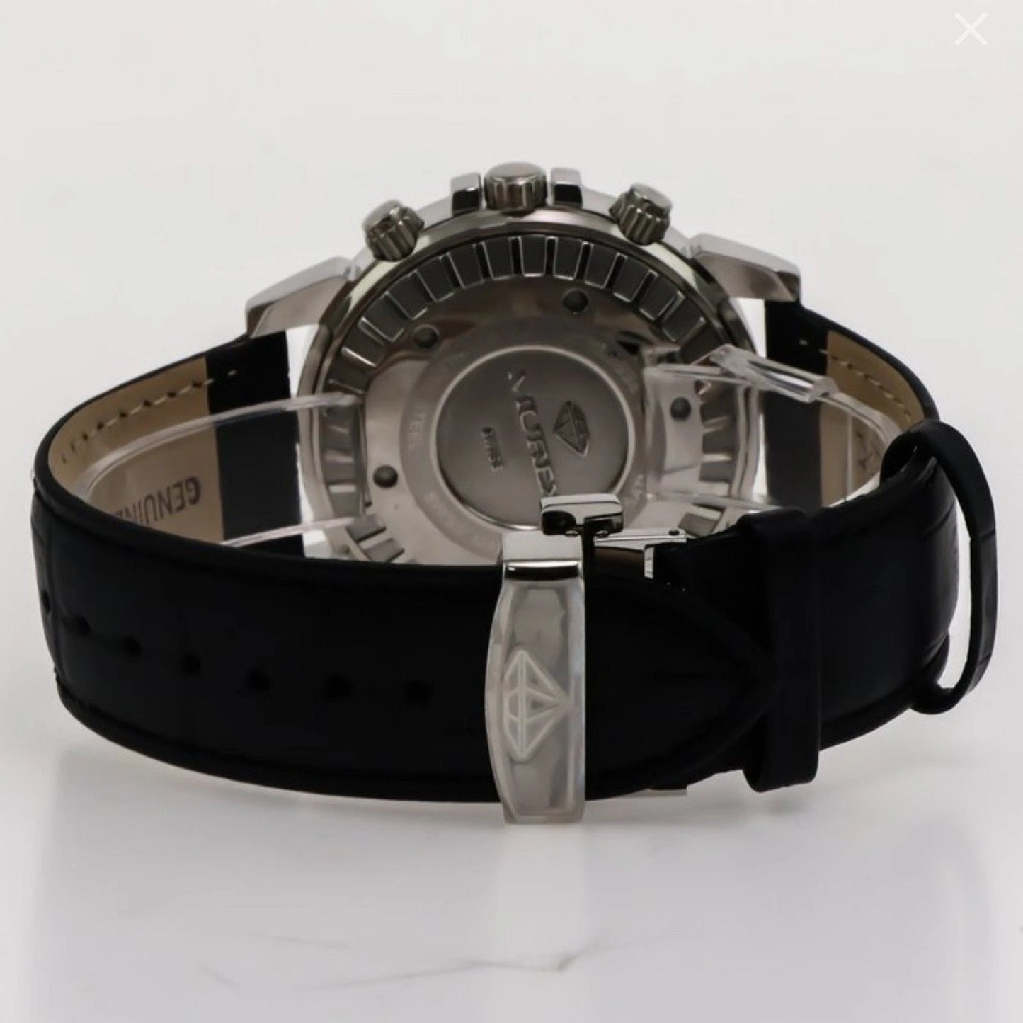 Murex Swiss 45mm Chronograph Watch Stainless Steel Quartz 5 ATM MUC512