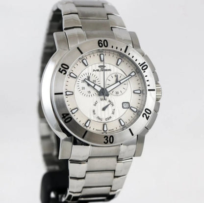 Murex • Swiss Chronograph Watch • Stainless Steel Quartz MUC578 • Date SubDay