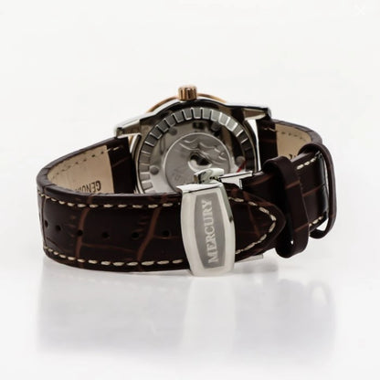 Mercury Swiss Watch 36mm Stainless Steel & PVD Rose Gold Quartz 5ATM ME10230